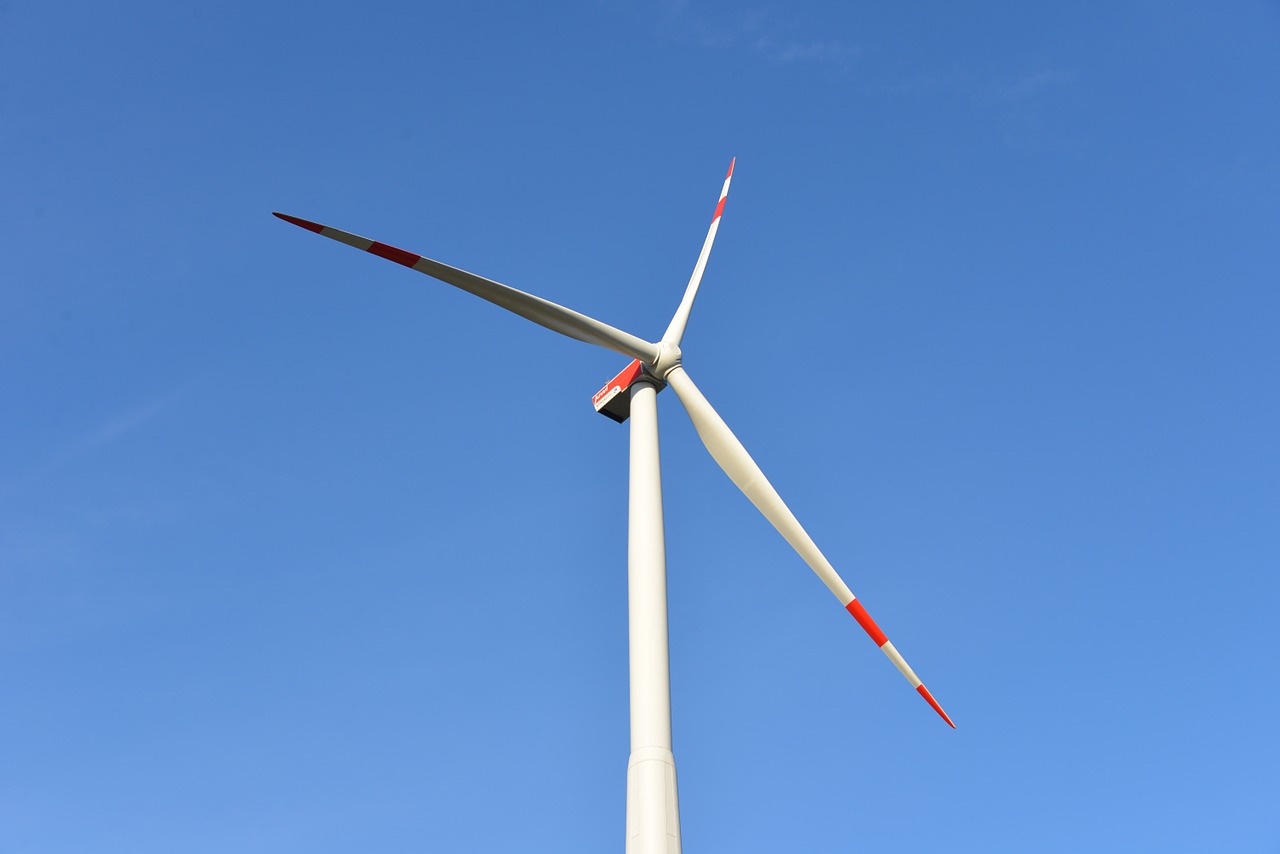 Rotorius, Pinwheel, Energija, Ekologinė Energija, Vėjo Energija, Dangus, Mėlynas, Aplinkosaugos Technologijos, Vėjo Energija, Vėjas