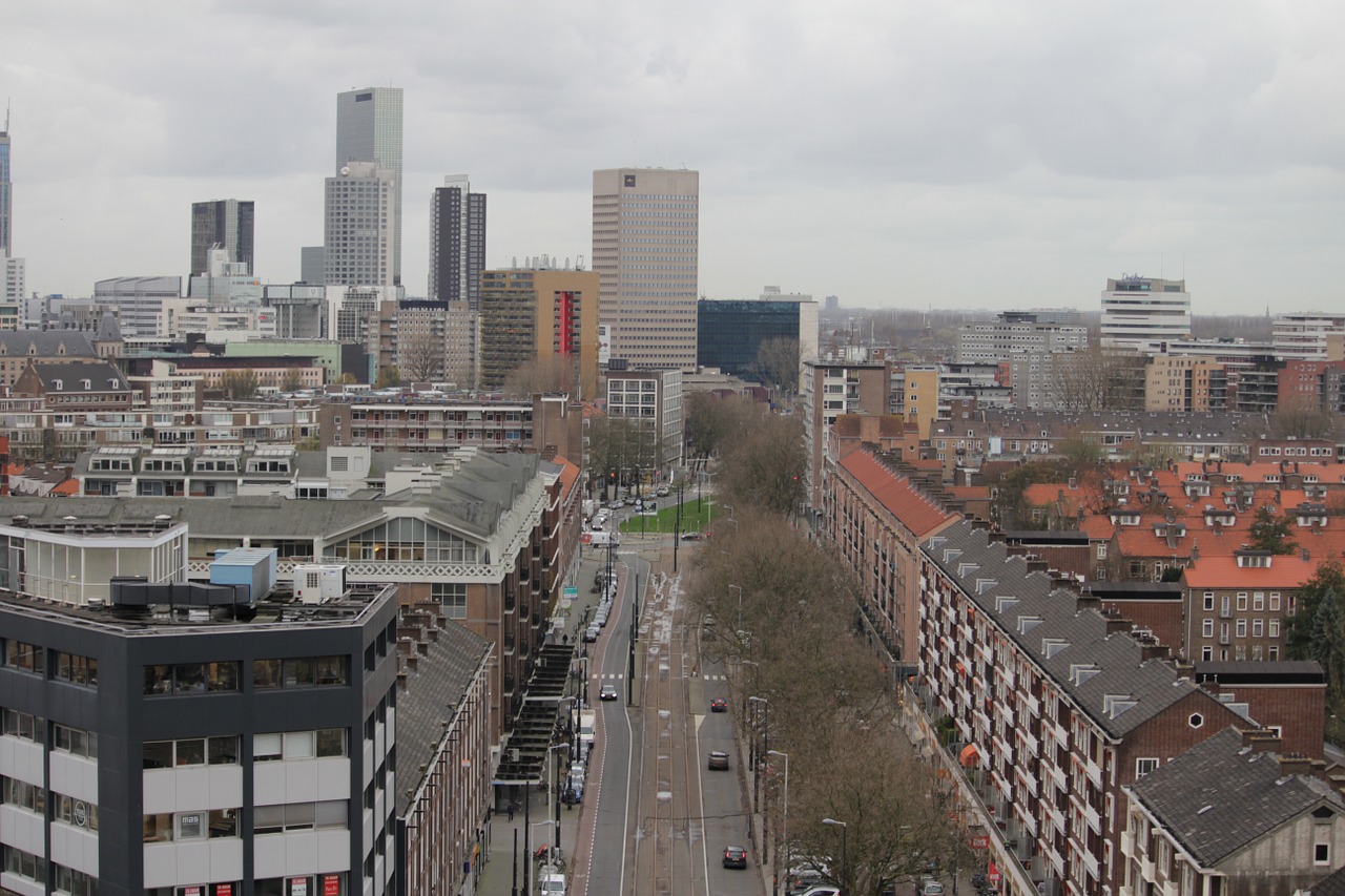 Rotterdam, Goudsesingel, Architektūra, Nemokamos Nuotraukos,  Nemokama Licenzija