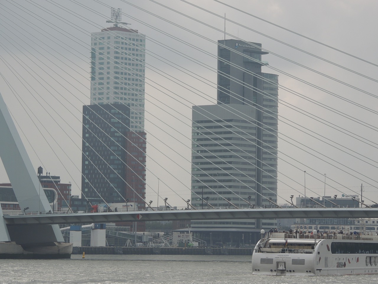 Rotterdam, Miestas, Bokštas, Krantinė, Architektūra, Nemokamos Nuotraukos,  Nemokama Licenzija