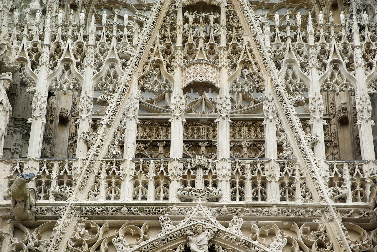Rouen, Normandija, Katedra, Gotika, Skulptūros, Nemokamos Nuotraukos,  Nemokama Licenzija