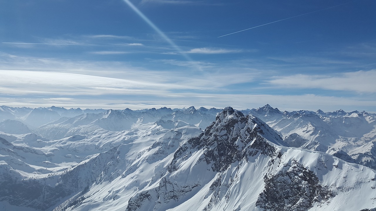 Kietas Ragas, Alpių, Tannheimer Kalnai, Kalnas, Allgäu, Aukščiausiojo Lygio Susitikimas, Uolingas, Kietas, Austria, Allgäu Alpės