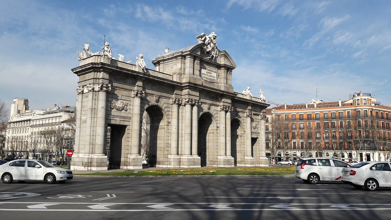 Apvažiavimas, Madride, Gatvė, Nemokamos Nuotraukos,  Nemokama Licenzija