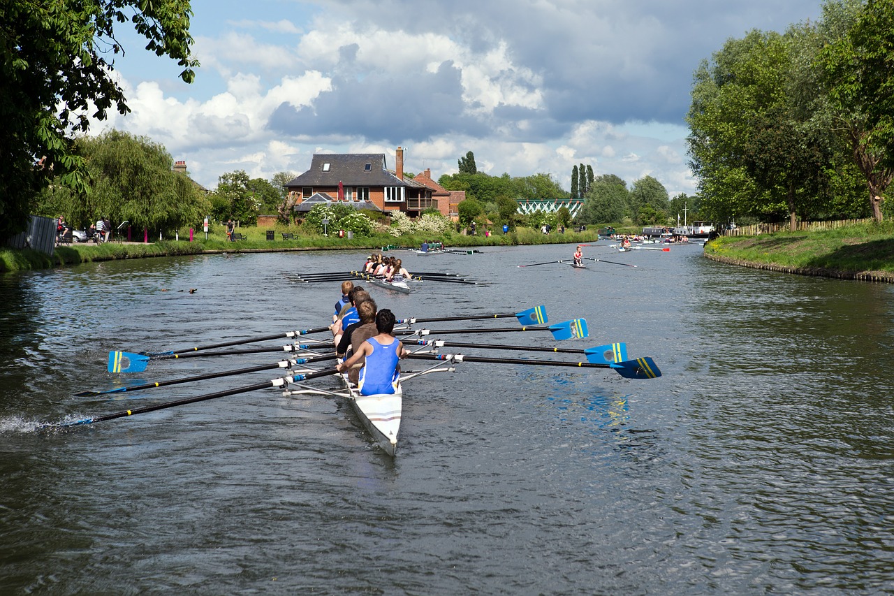 Megztiniai, Orlaiviai, Vandens Sportas, Cambridge, Cambridgeshire, Vanduo, Universitetas, Tradicinis, Varzybos, Nemokamos Nuotraukos