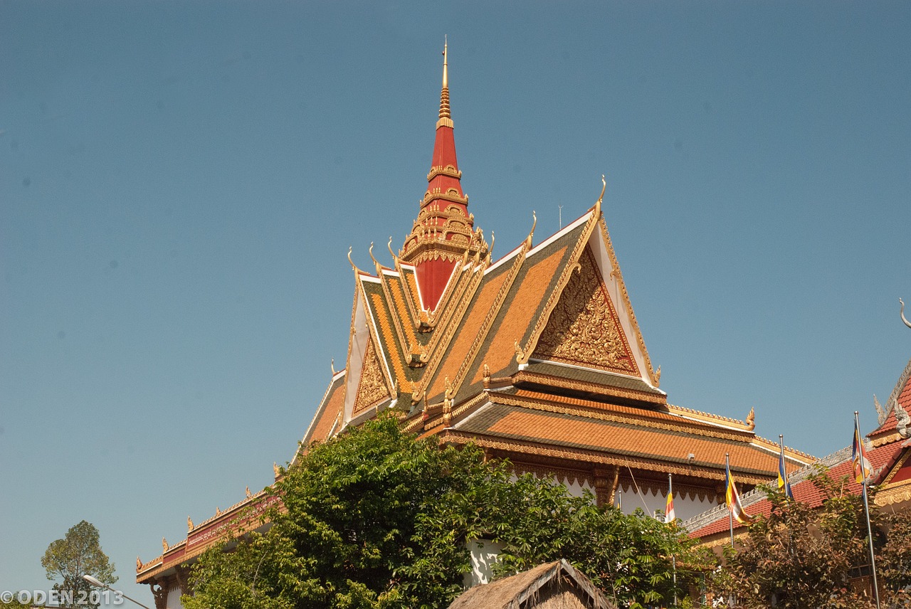 Karališkasis, Kambodža, Siem Grižti, Pagoda, Šventykla, Istorinis, Architektūra, Budistinis, Senovės, Budizmas