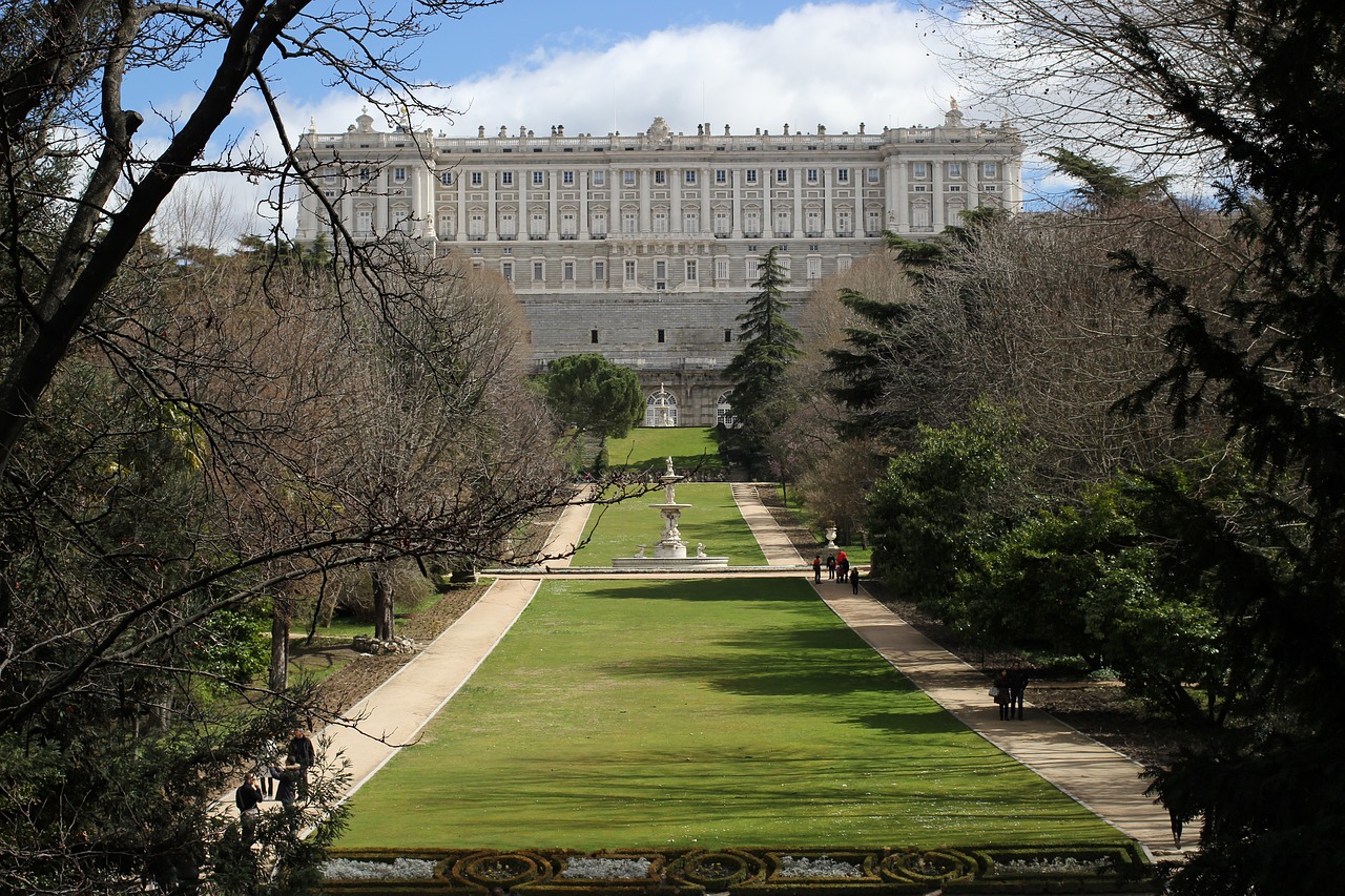 Karališkasis Rūmai, Madride, Architektūra, Ispanija, Turizmas, Paminklas, Kelionė Madridas, Rūmai, Fasadas, Nemokamos Nuotraukos