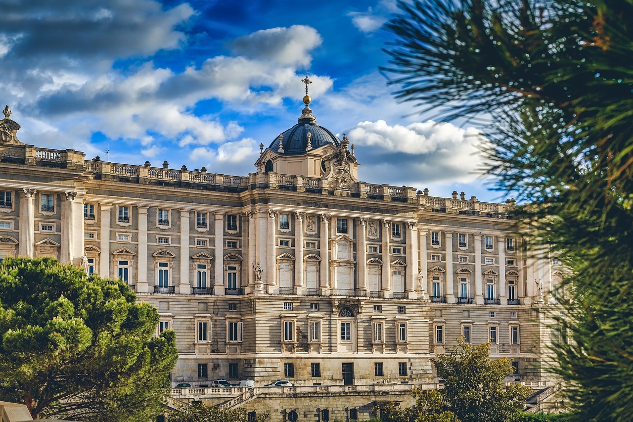 Royal Palace,  Madridas,  Rūmai,  Royal,  Ispanija,  Architektūra,  Statyba,  Žymus Objektas,  Ispanijos,  Miestas