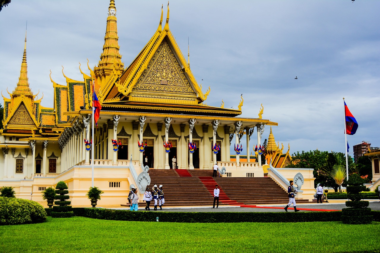 Karališkieji Rūmai, Phnom Penh Miestas, Kambodža, Nemokamos Nuotraukos,  Nemokama Licenzija
