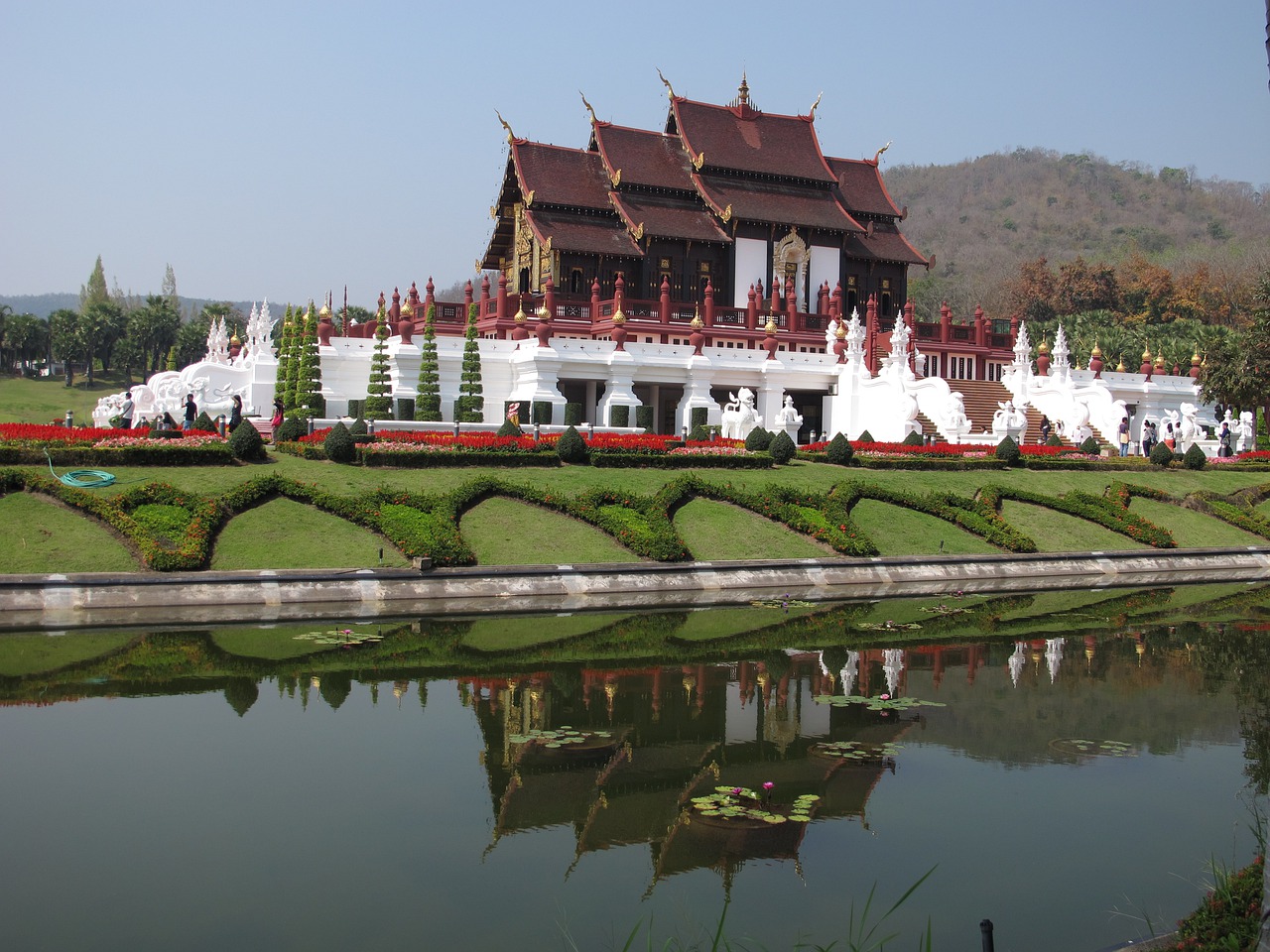 Karališkasis Parkas Chiang Mai, Chiang Mai, Rajapruek, Karališkasis Parkas Rajapruek, Šventykla, Nemokamos Nuotraukos,  Nemokama Licenzija