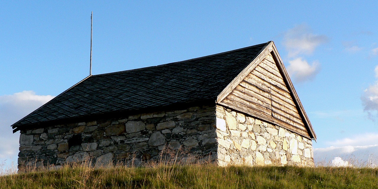 Røros, Senas, Namas, Saulė, Nemokamos Nuotraukos,  Nemokama Licenzija