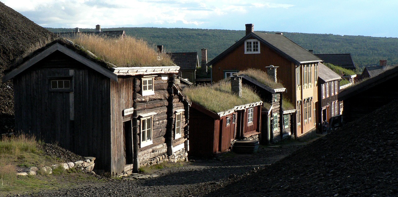 Røros, Gatvė, Seni Namai, Nemokamos Nuotraukos,  Nemokama Licenzija