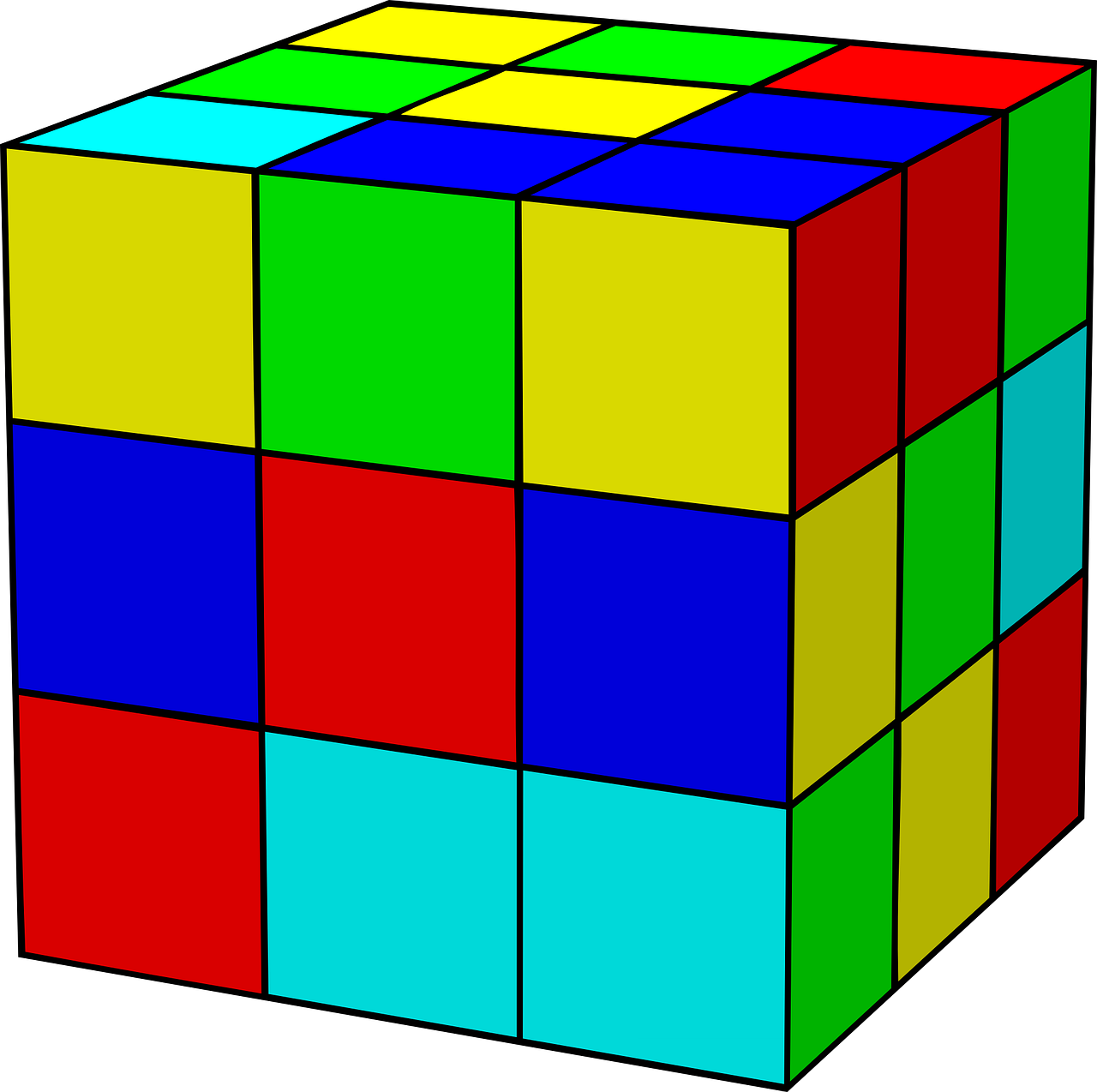 Rubiko Kubas, Rubik, Kubas, Rubiks, Žaislas, Galvosūkis, Logika, Galvosūkis, Žaidimas, Smegenys