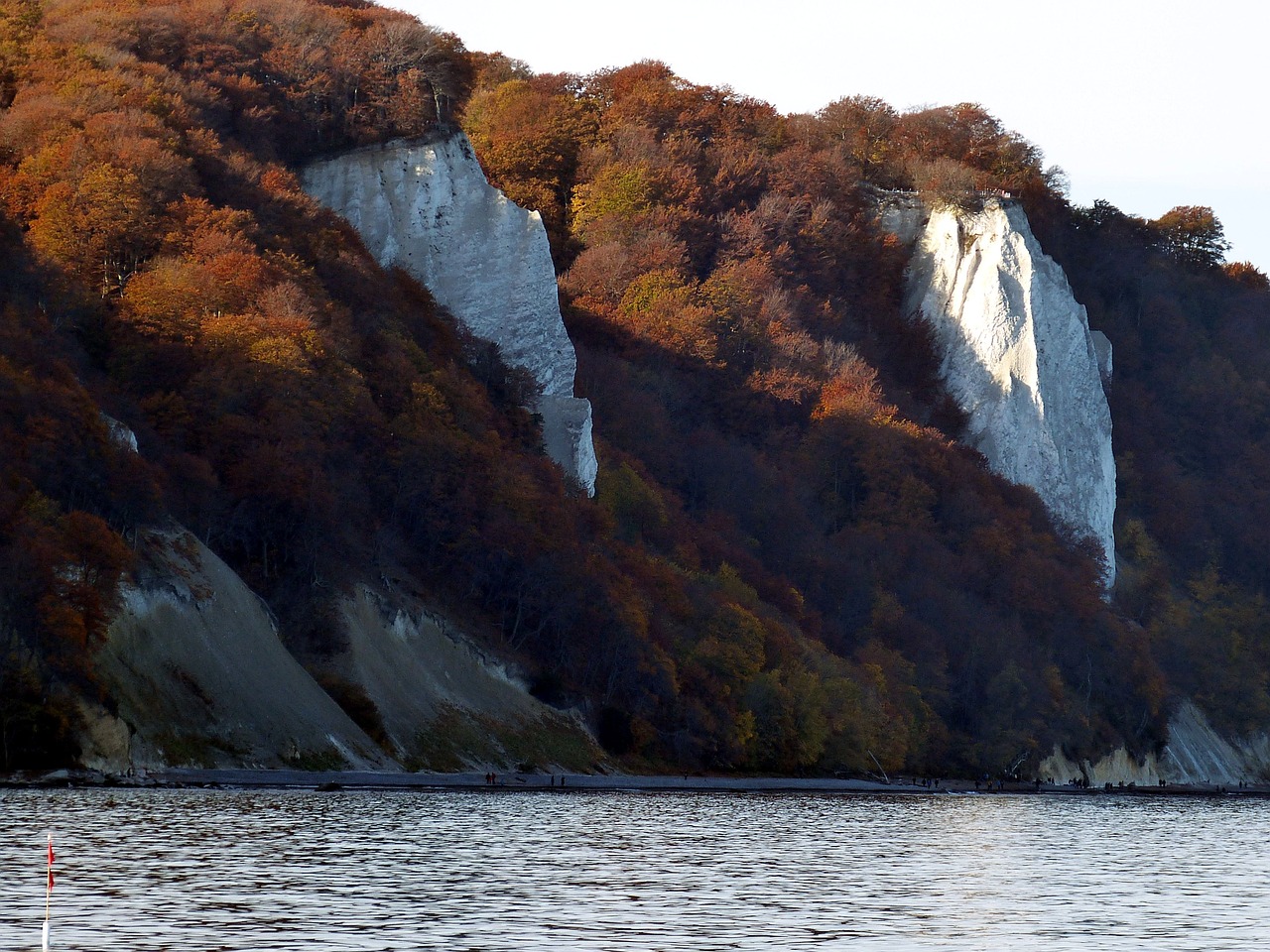 Rügen, Balti Uolos, Uolos, Baltijos Jūra, Jūra, Rügen Sala, Vanduo, Gamta, Vaizdas, Kranto