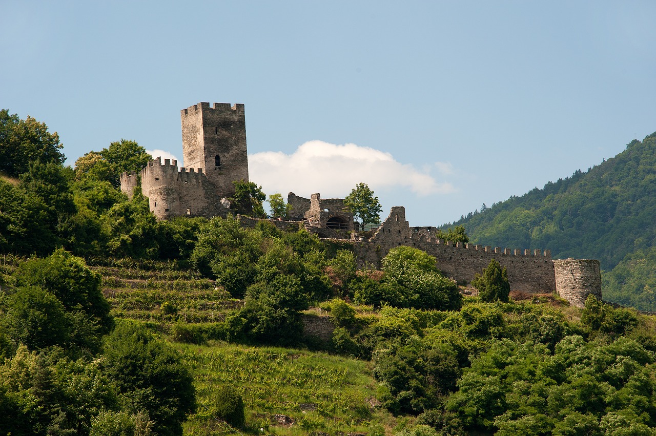 Sugadinti, Pilis, Wachau, Austria, Pastatas, Riterio Pilis, Nemokamos Nuotraukos,  Nemokama Licenzija