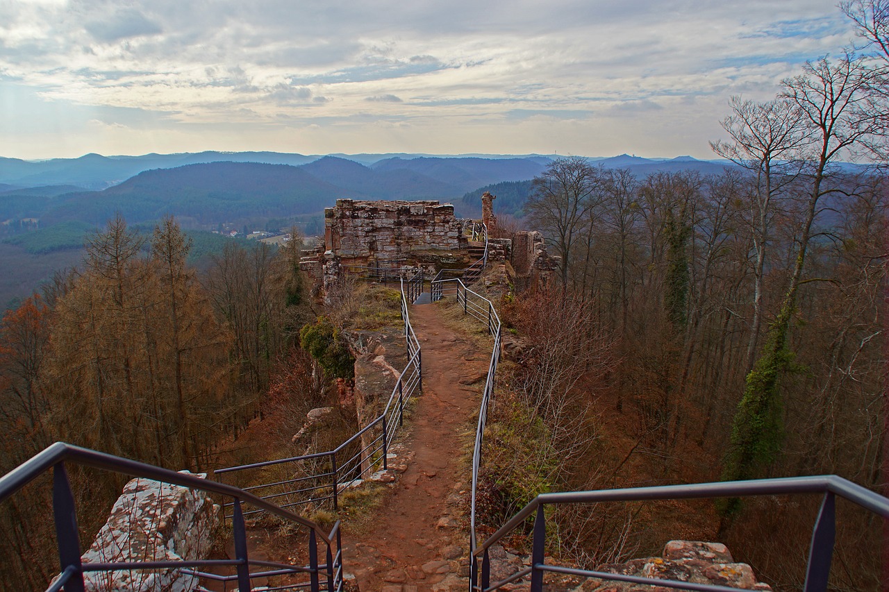 Sugadinti, Pilis, Smiltainis, Architektūra, France, Falkenstein, Vosges Į Šiaurę, Vaizdas, Nemokamos Nuotraukos,  Nemokama Licenzija