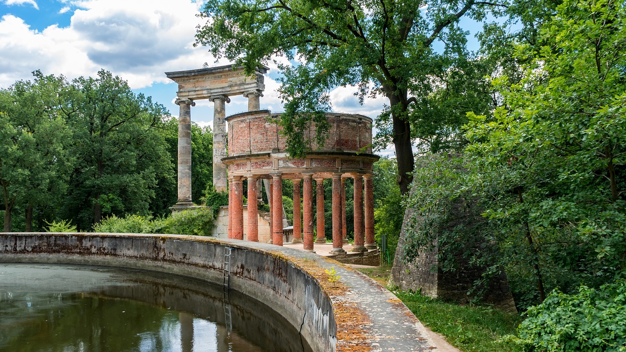 Ruinenberg,  Potsdamas,  Griuvėsiai,  Akmuo,  Architektūra,  Senovė,  Metai,  Lankytinos Vietos,  Istoriškai,  Turizmas