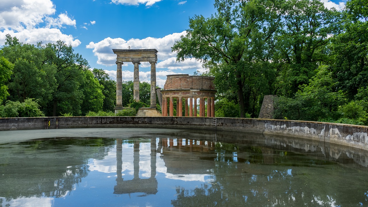 Ruinenberg,  Potsdamas,  Griuvėsiai,  Akmuo,  Architektūra,  Senovė,  Metai,  Lankytinos Vietos,  Veidrodinis,  Istoriškai