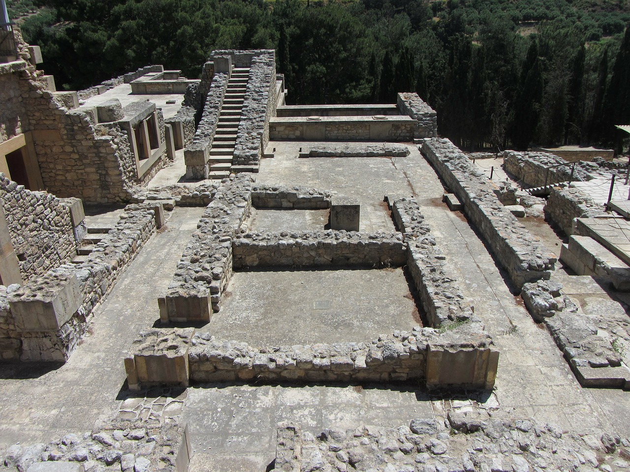 Griuvėsiai, Knoso Rūmai, Minoans, Kretos Sala, Graikija, Archeologinis Saitas, Archeologija, Minoan Miestas, Minos, Buvęs