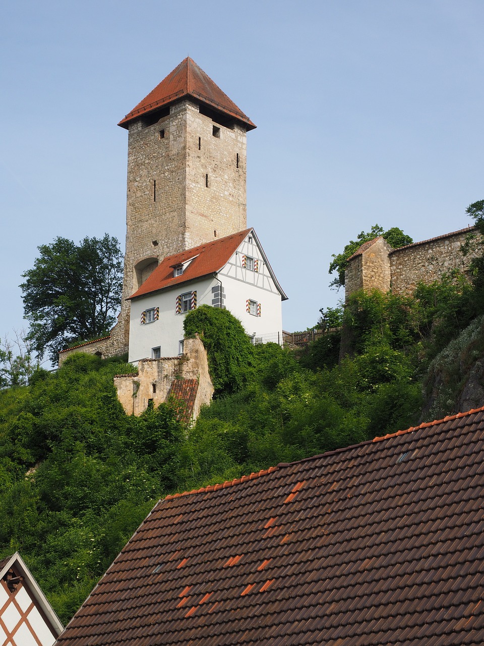 Rehtensteino Griuvėsiai, Pilies Akmuo, Sugadinti, Aukštis Burg, Pilis, Rehtensteinas, Bokštas, Pilies Bokštas, Nemokamos Nuotraukos,  Nemokama Licenzija