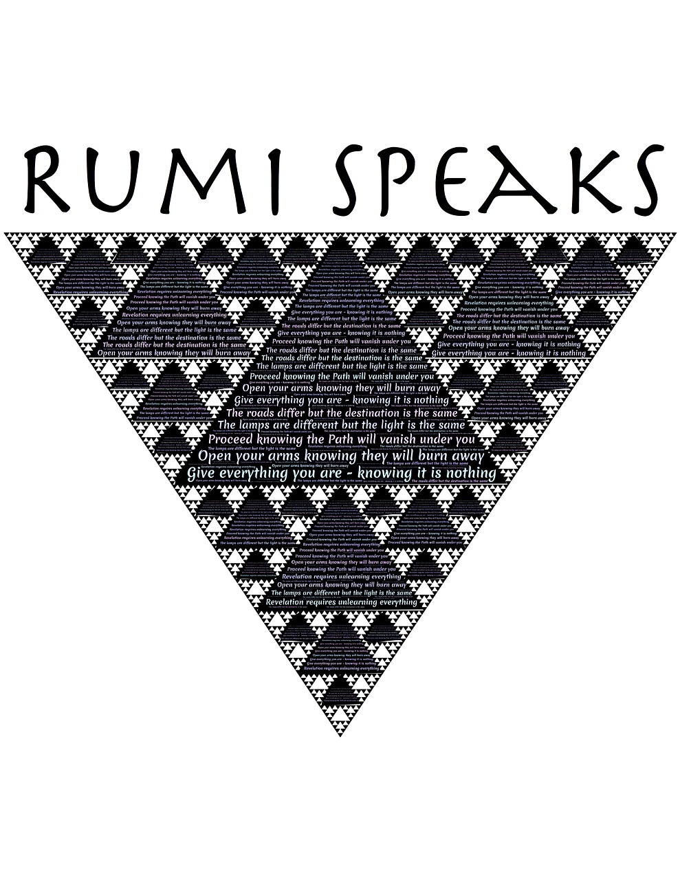 Rumi, Išmintis, Piramidės, Trikampiai, Filosofija, Persų, Citata, Žinios, Įkvėpimas, Augimas
