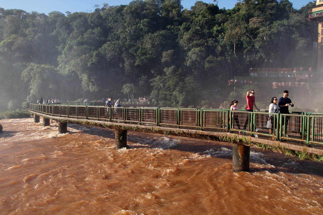 Takas, Iguazu Patenka, Kriokliai, Brazilas, Vanduo, Į Pietus, Amerikietis, Kraštovaizdis, Unesco, Cataratas