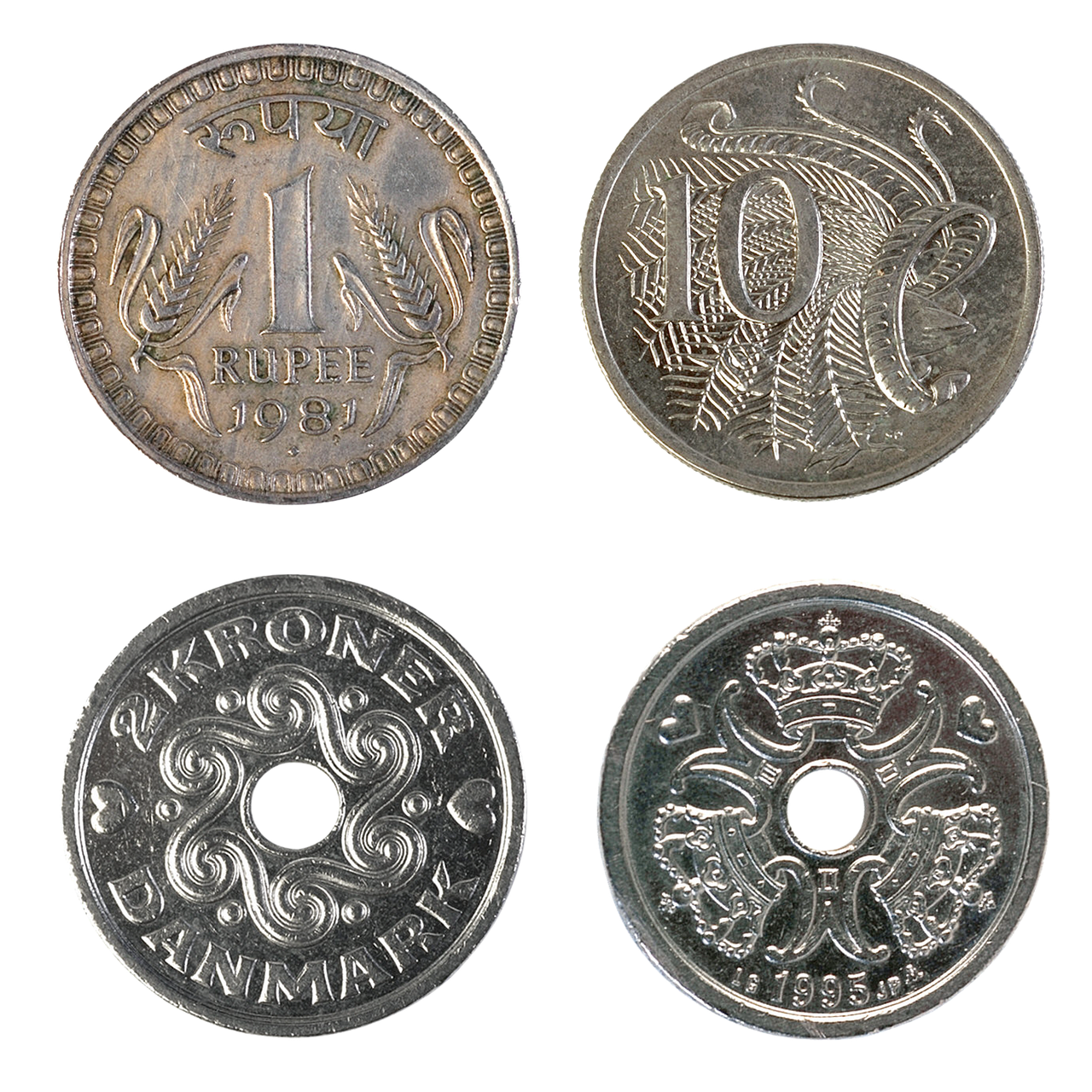 Rupija, Danish Krone, 10 Centų, Grynieji Pinigai, Finansai, Bankas, Pinigai, Nemokamos Nuotraukos,  Nemokama Licenzija