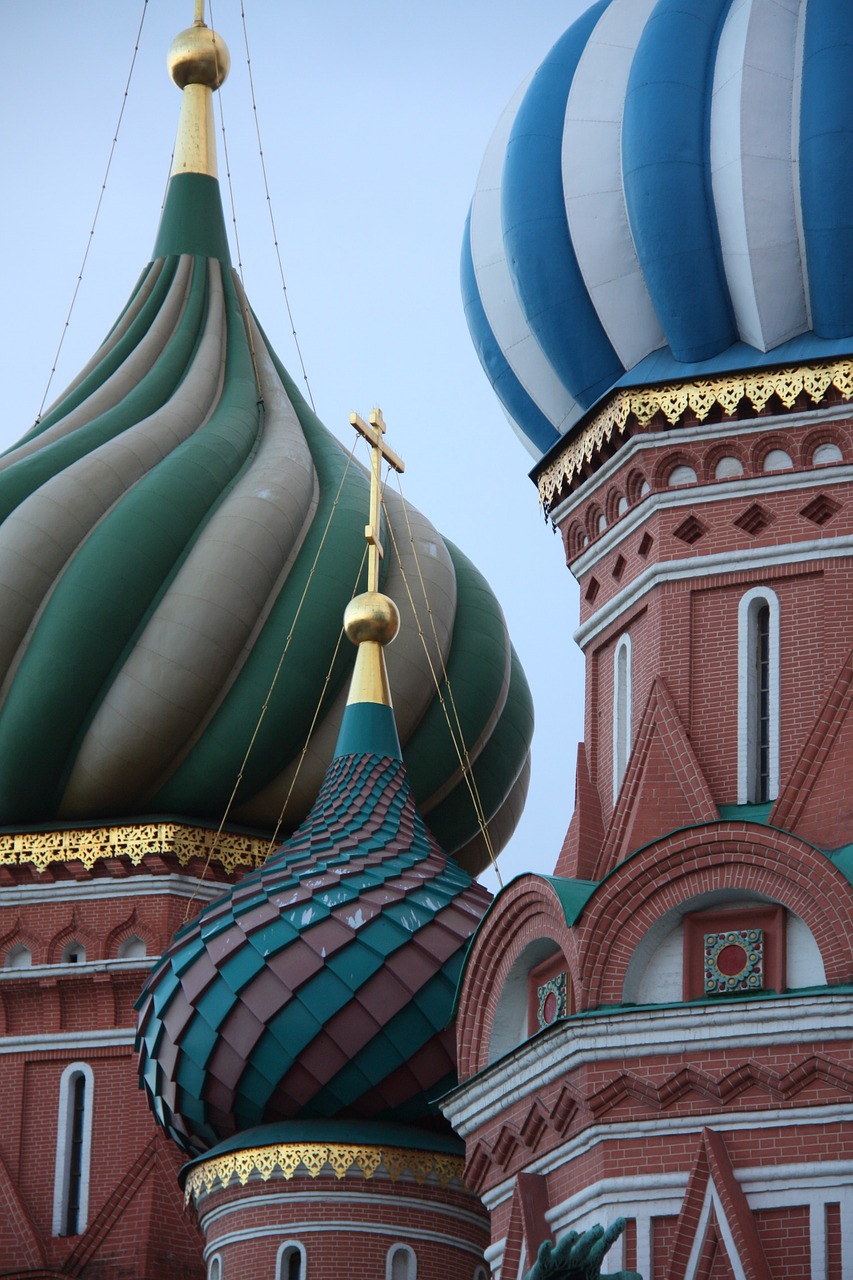 Rusija, Moscow, Bazilika, Architektūra, Svogūnėliai, Spalva, Ortodoksas, Šventasis Bazilikas, Raudonas Kvadratas, Fasadas