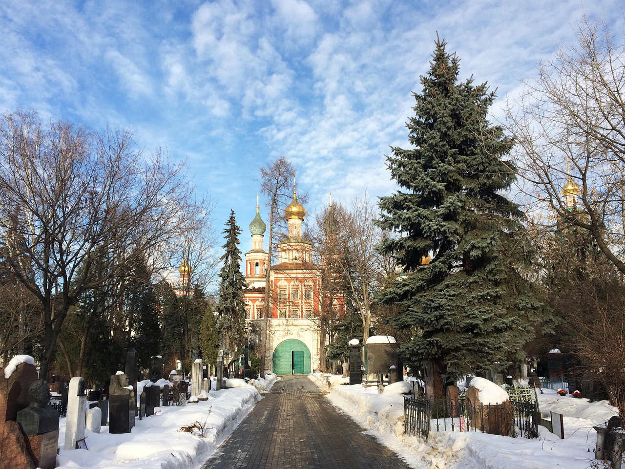 Rusija, Moscow, Svogūnų Kupolai, Auksas, Svogūnų Kupolas, Rusų Ortodoksų Bažnyčia, Vienuolynas, Spire, Kupolas, Auksinė Spyra