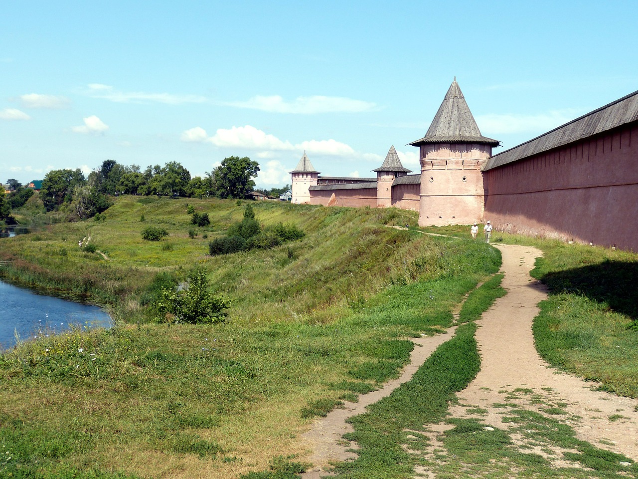 Rusija, Суздаль, Auksinis Žiedas, Ortodoksas, Tikėk, Rusų Ortodoksų Bažnyčia, Vienuolynas, Istoriškai, Bokštas, Siena