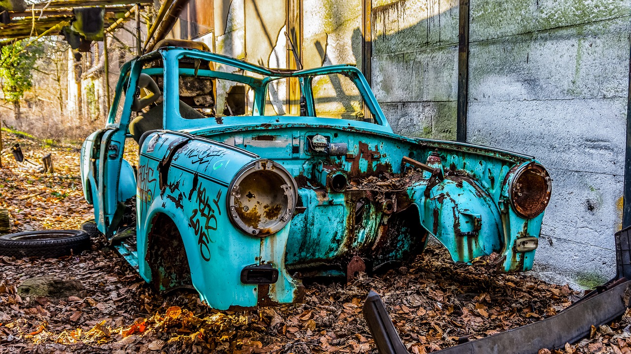 Rusty,  Metai,  Plieno,  Rūdžių,  Automatinis,  Atsisakyta,  Laužas,  Išjungė,  Automobilių Avarija,  Avarija