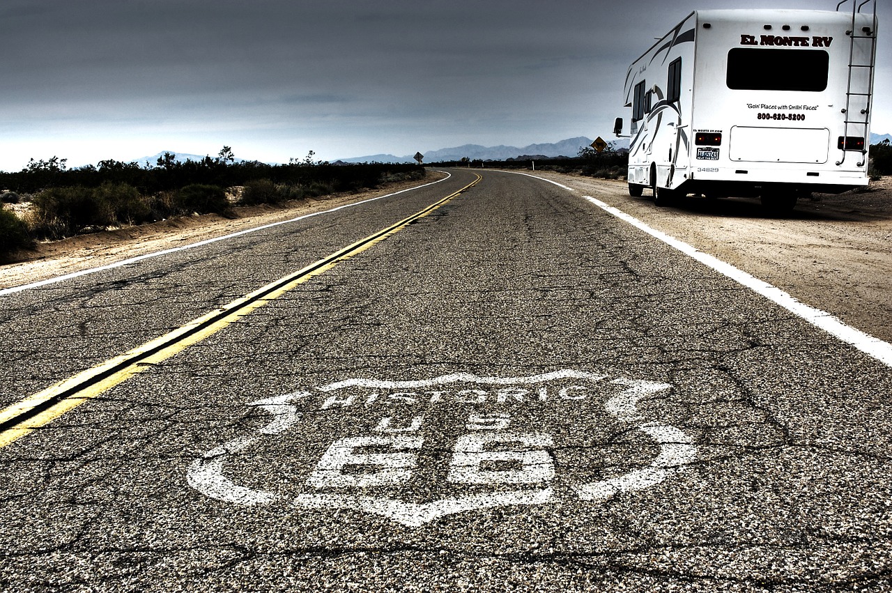 Ruta66, Maršrutas 66, Kelias, Jungtinės Valstijos, Plakatas, Signalas, Nemokamos Nuotraukos,  Nemokama Licenzija