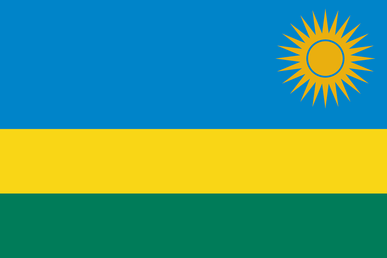 Ruanda, Vėliava, Tautinė Vėliava, Tauta, Šalis, Ženminbi, Simbolis, Nacionalinis Ženklas, Valstybė, Nacionalinė Valstybė