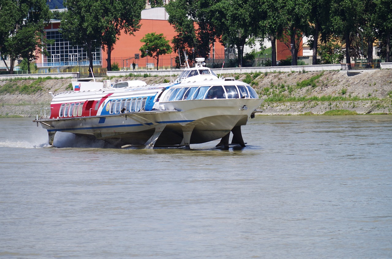 Rýchloloď, Vanduo, Upė, Danube, Nemokamos Nuotraukos,  Nemokama Licenzija