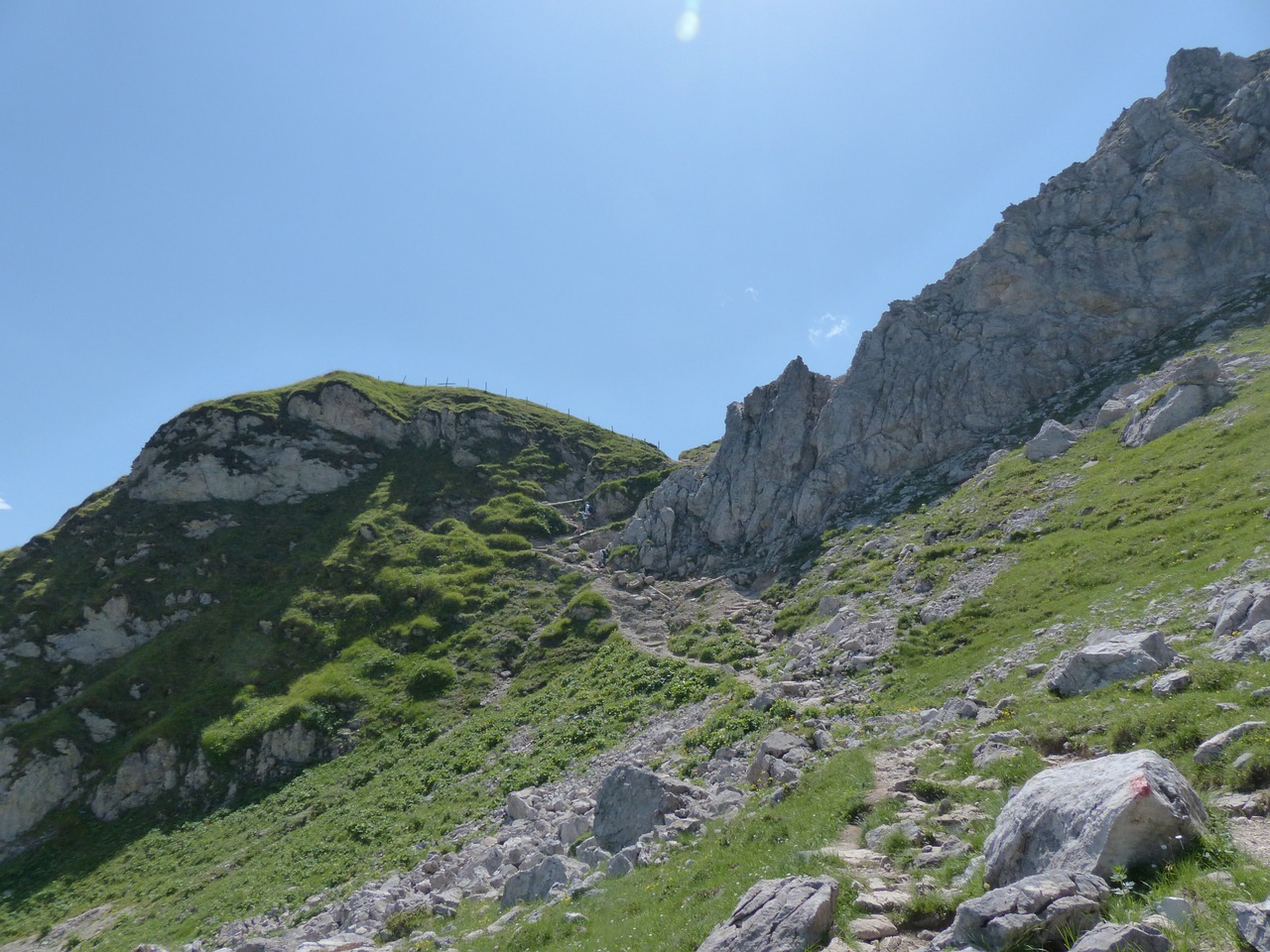 Saalfeld Höhenweg, Kietas, Uolingas, Schochen Top, Tyrol, Austria, Nemokamos Nuotraukos,  Nemokama Licenzija