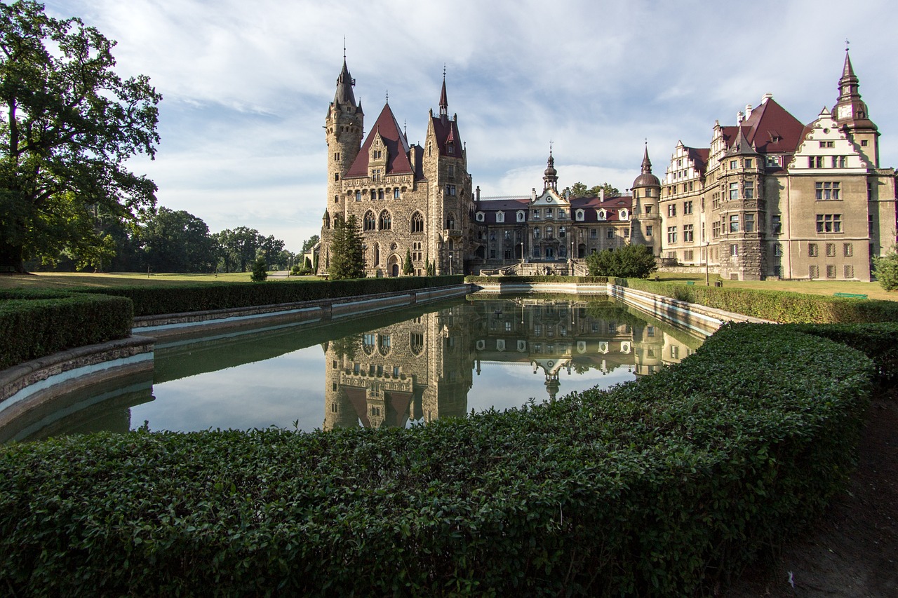 Sabine, Moszna, Pilis, Silesia, Neorenesansai, Nemokamos Nuotraukos,  Nemokama Licenzija