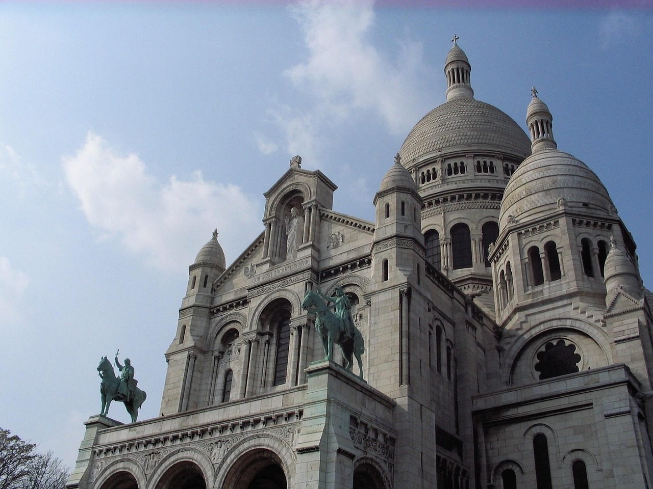 Sacrekoeuro Bazilika, Montmartras, Bažnyčia, Paris, Orientyras, Architektūra, Katedra, Katalikų, Basilikas, Pastatas