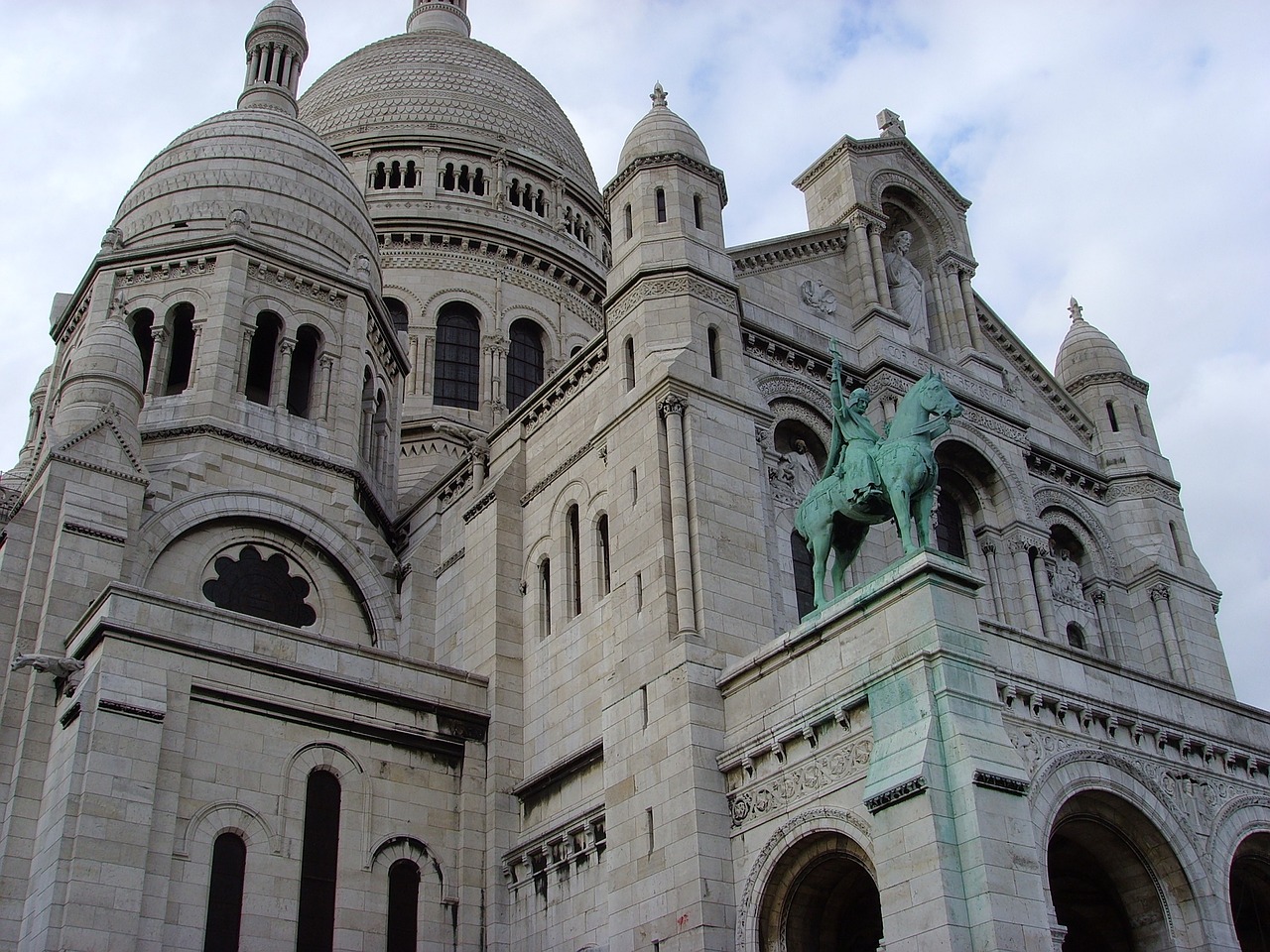 Sacrekoeuro Bazilika, Montmartras, Bažnyčia, Paris, Orientyras, Architektūra, Katedra, Katalikų, Bazilika, Pastatas