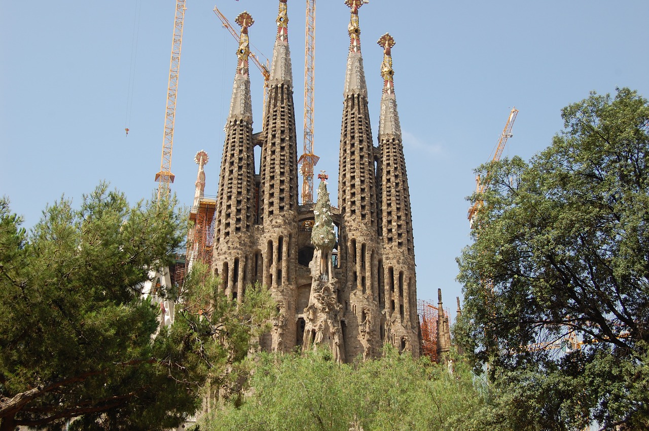 Sagrada Familia, Barcelona, Katalonija, Nemokamos Nuotraukos,  Nemokama Licenzija