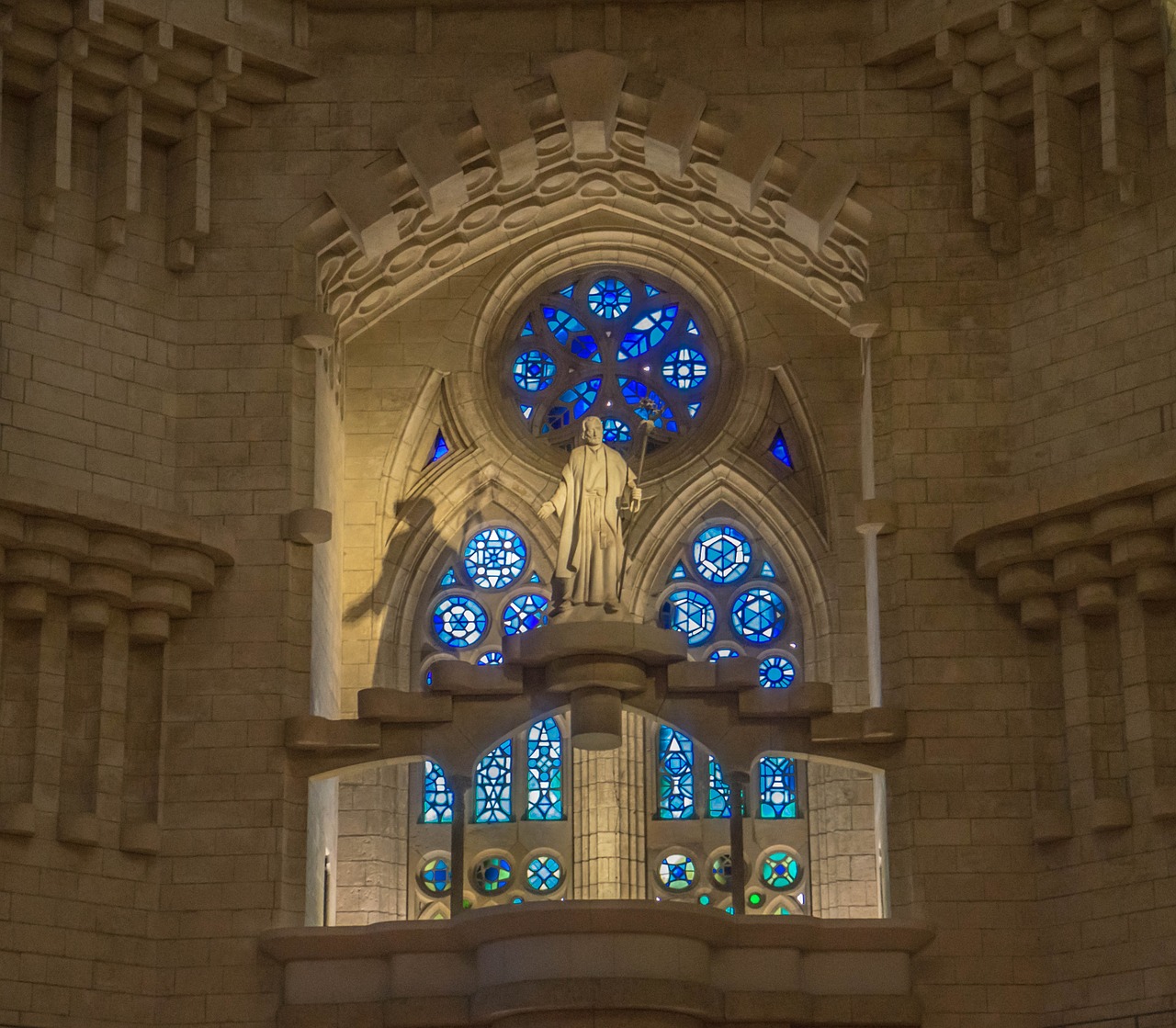 Sagrada Familia, Katedra, Vitražas, Statula, Barcelona, Architektūra, Bažnyčia, Žinomas, Gotika, Religija