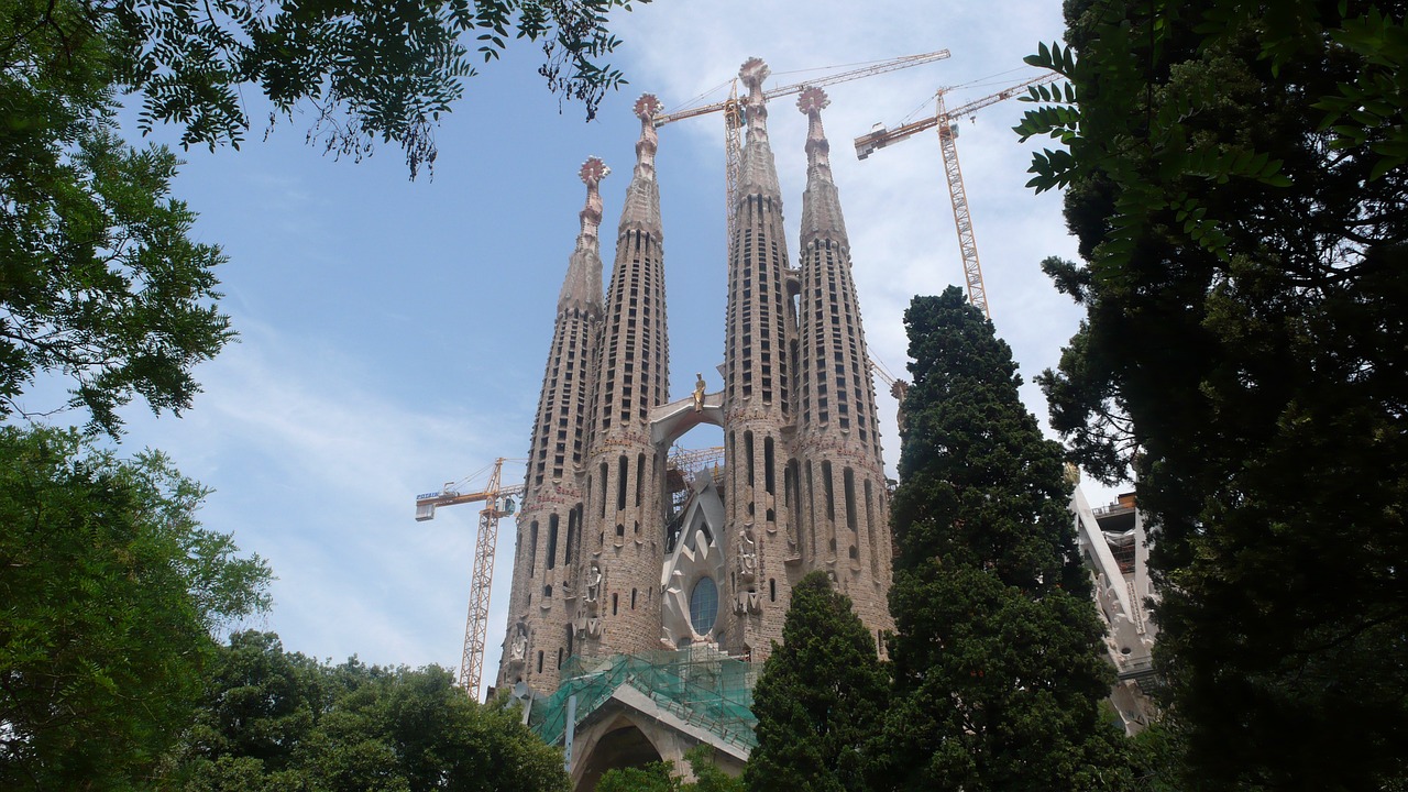 Sagrada Família, Barcelona, Bažnyčia, Menas, Architektūra, Nemokamos Nuotraukos,  Nemokama Licenzija
