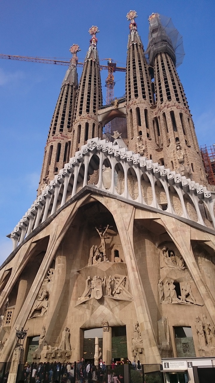 Sagrada Família, Barcelona, Katalonija, Ispanija, Nemokamos Nuotraukos,  Nemokama Licenzija