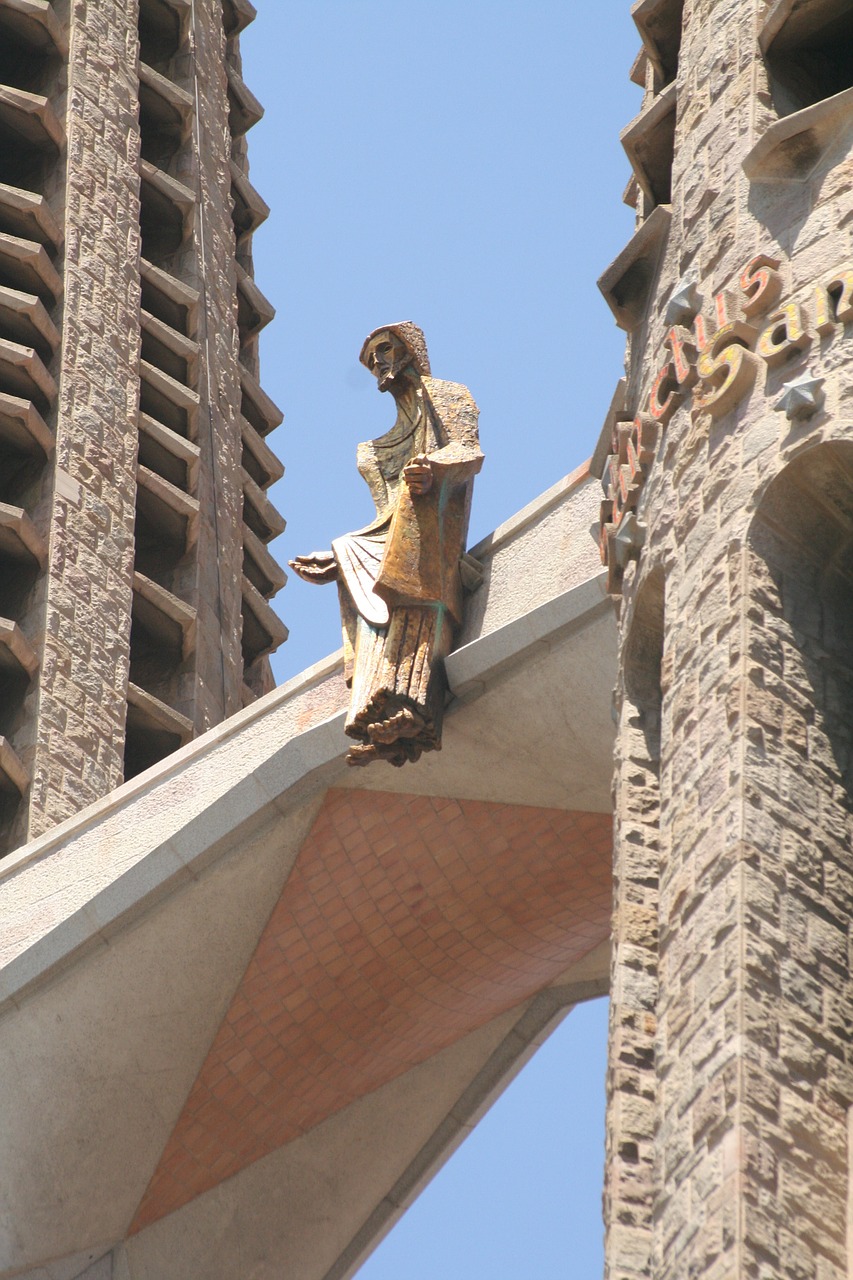 Sagrada Familia, Barcelona, Gaudí, Nemokamos Nuotraukos,  Nemokama Licenzija