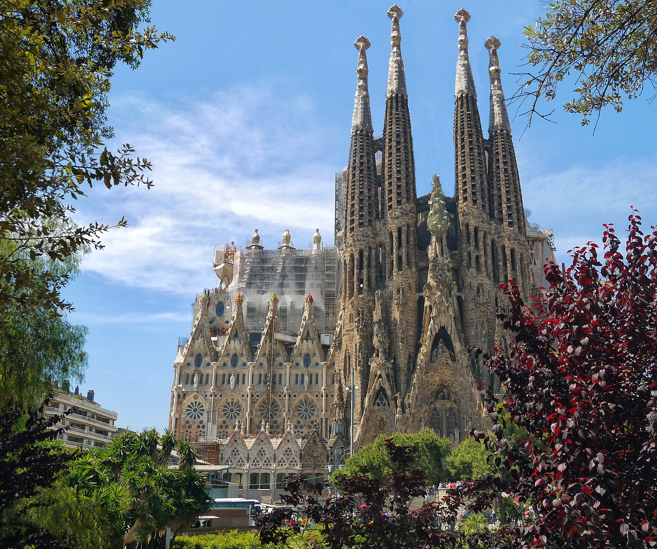 Sagrada Familia, Katedra, Architektūra, Paminklas, Barcelona, Pierre, Religija, Paveldas, Fasadas, Buvęs