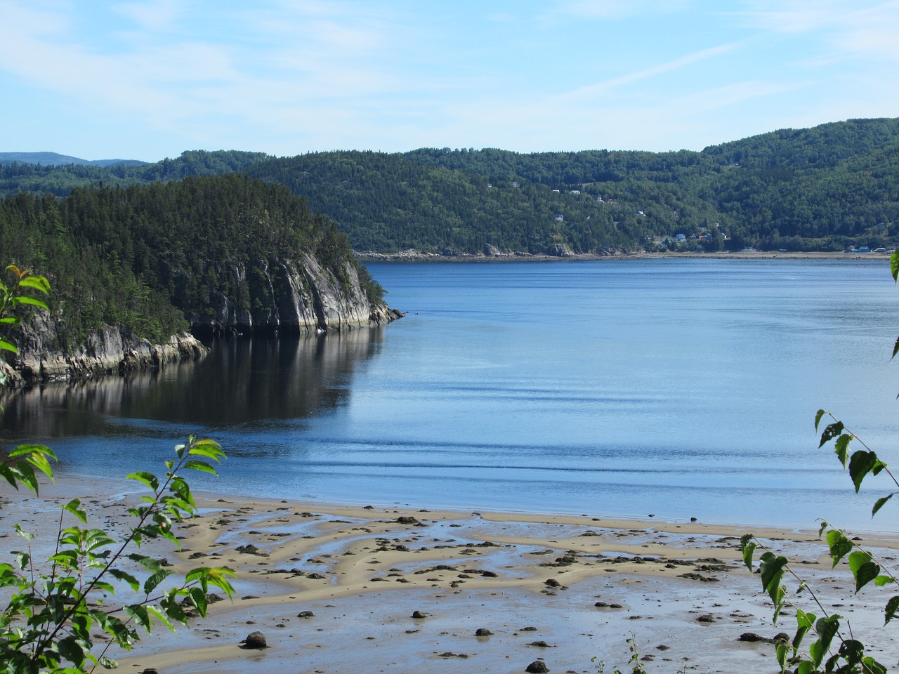 Saguenay, Žemas Lygis, Fjordas, Upė, Kalnas, Gamta, Kraštovaizdis, Quebec, Nemokamos Nuotraukos,  Nemokama Licenzija