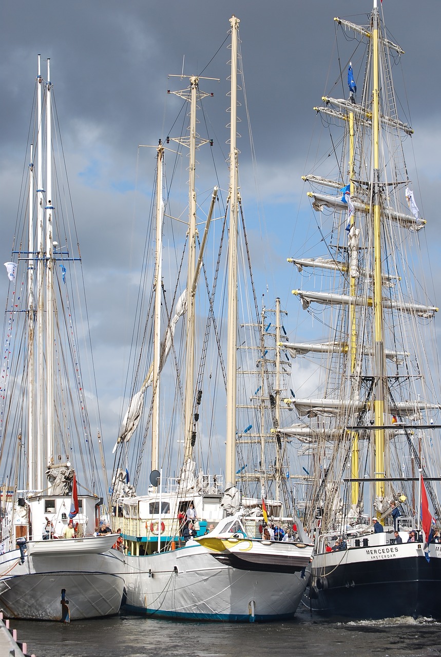 Buriuotojas, Hanse Buriu, Rostock, Warnemünde, Buriu, Mecklenburg West Pomerania, Nemokamos Nuotraukos,  Nemokama Licenzija