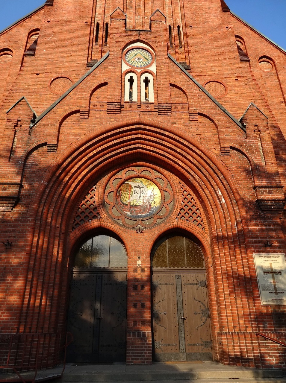 Saint Andrew Bobola, Bažnyčia, Vartai, Bydgoszcz, Lenkija, Architektūra, Pastatas, Religinis, Įėjimas, Nemokamos Nuotraukos