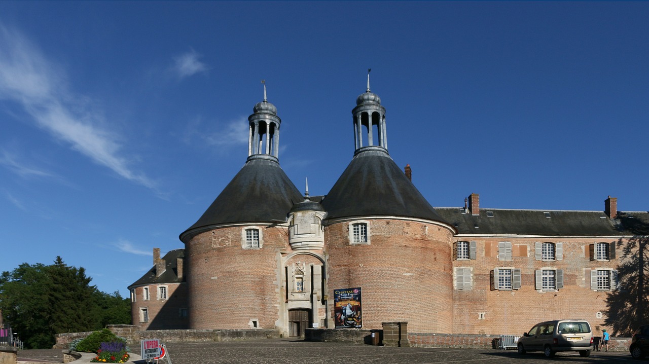 Saint Fargeau, Pilis, France, Loire Šalis, Tvirtovės, Turai, Nemokamos Nuotraukos,  Nemokama Licenzija