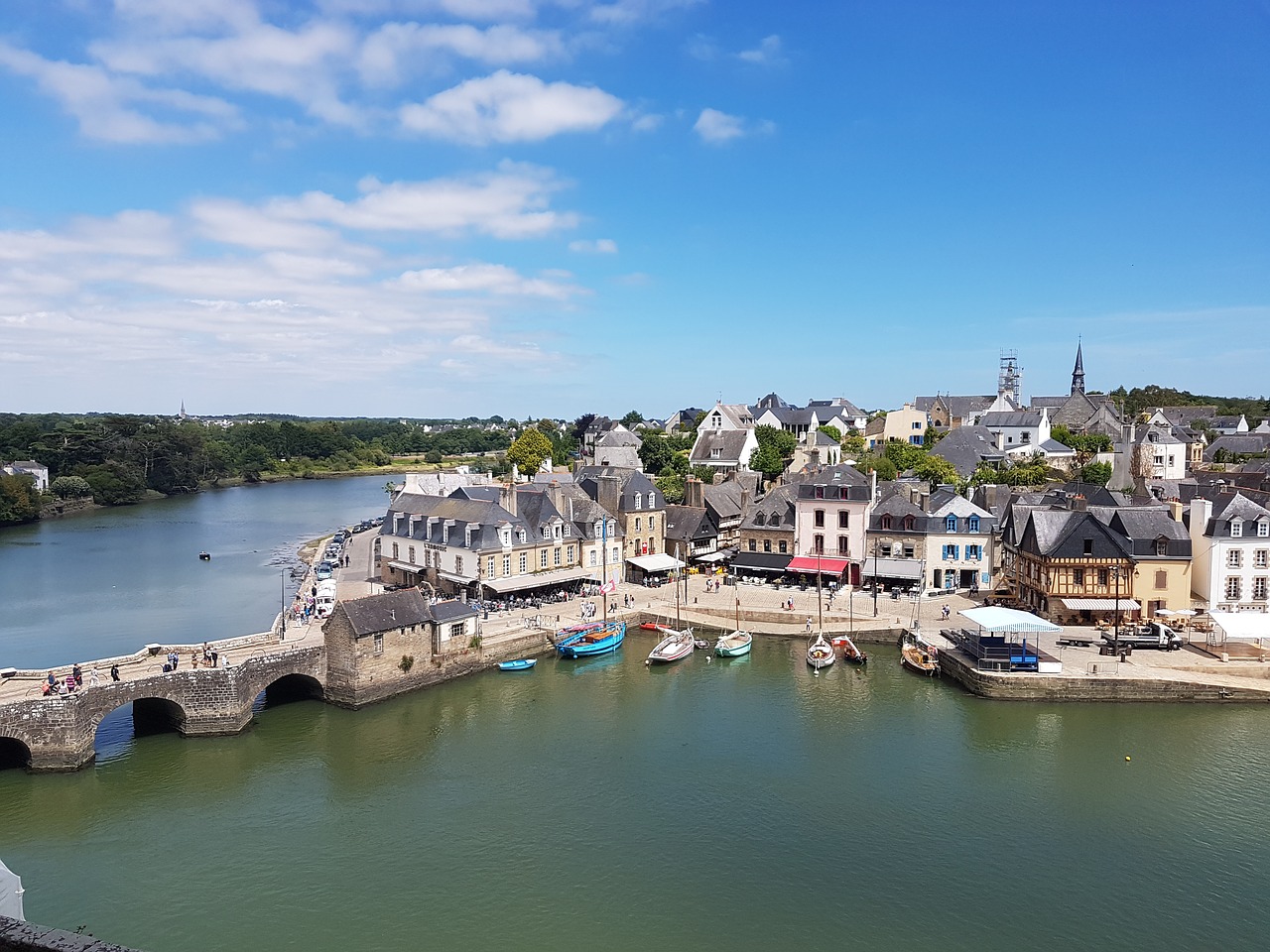 Šventasis Goustanas, Bretagne, France, Nemokamos Nuotraukos,  Nemokama Licenzija