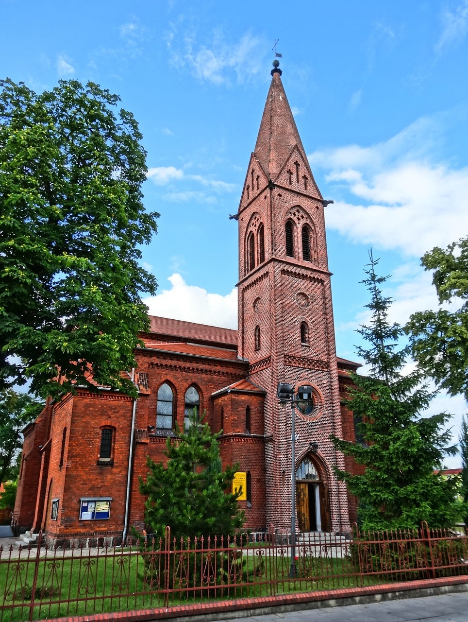 Šventasis Jonas Evangelistas, Bažnyčia, Bydgoszcz, Bokštas, Lenkija, Krikščionybė, Religinis, Architektūra, Pastatas, Nemokamos Nuotraukos