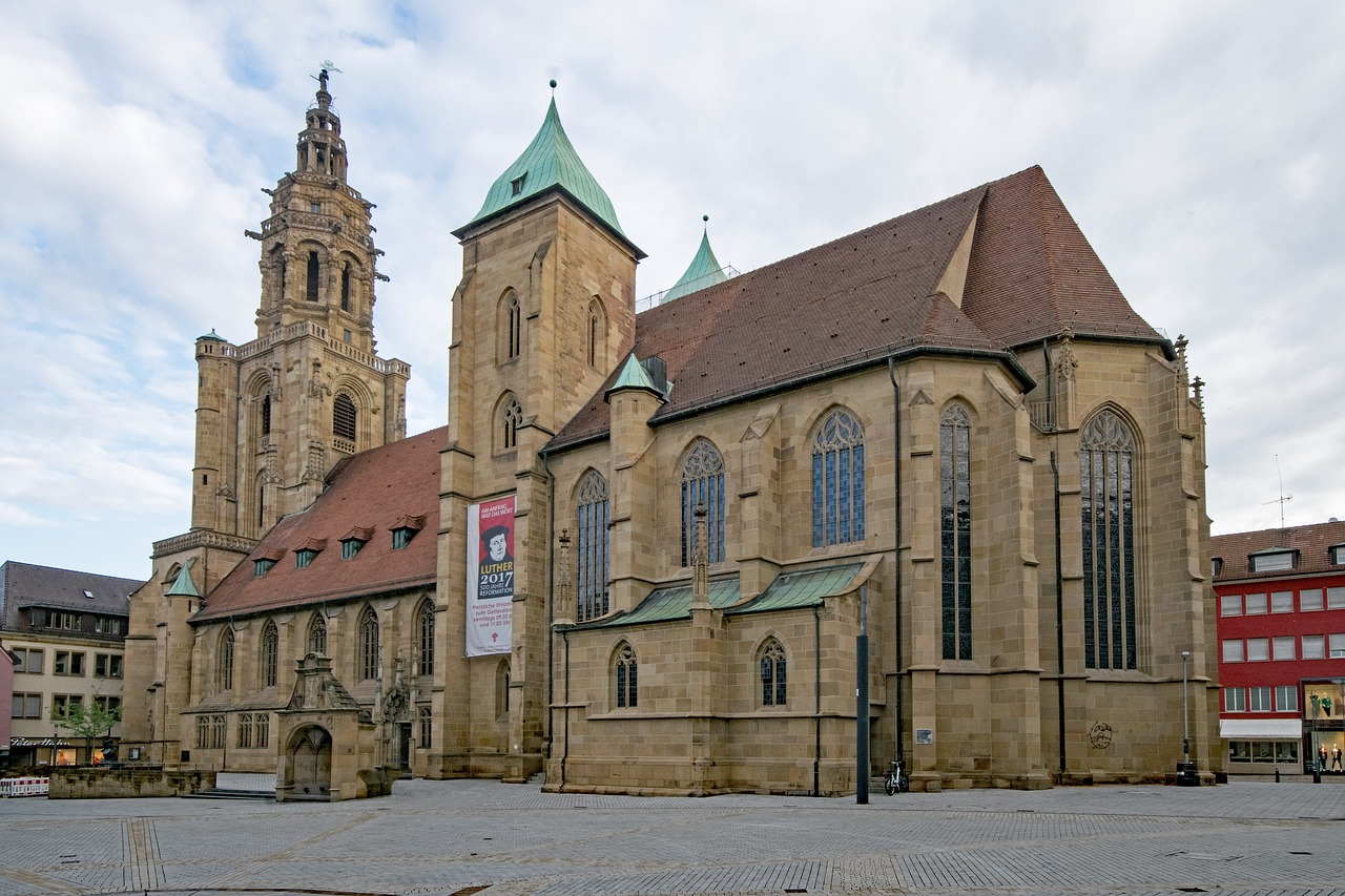 Šventosios Kilianos Bažnyčia, Heilbronn, Baden Württemberg, Vokietija, Lankytinos Vietos, Kultūra, Pastatas, Architektūra, Bažnyčia, Tikėjimas