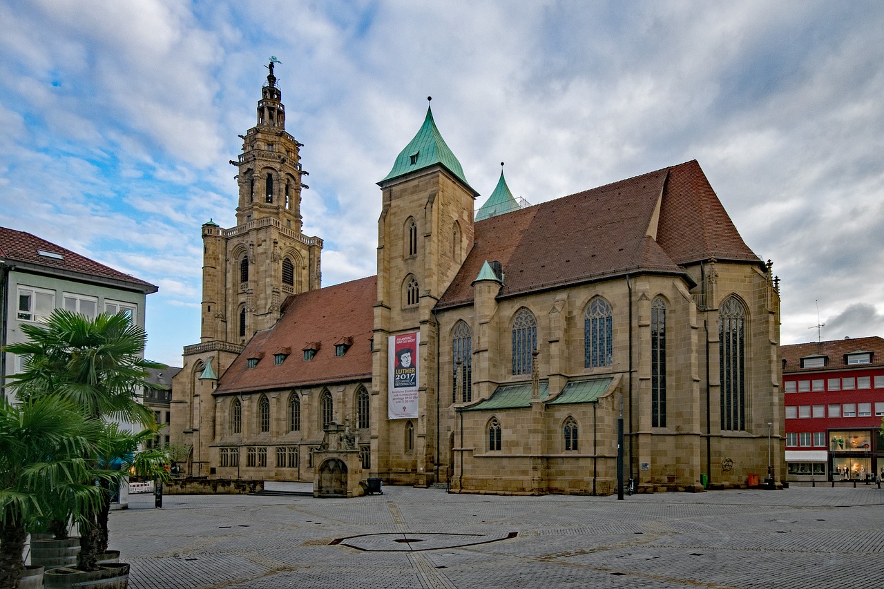 Šventosios Kilianos Bažnyčia, Heilbronn, Baden Württemberg, Vokietija, Lankytinos Vietos, Kultūra, Pastatas, Architektūra, Bažnyčia, Tikėjimas